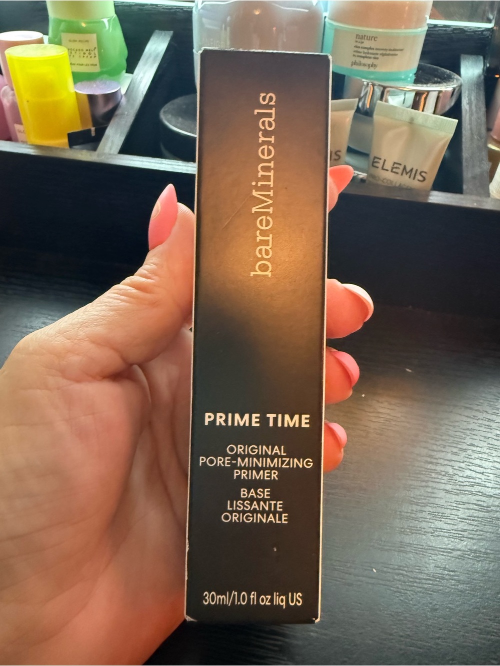 bareMinerals Prime Time Original Pore-Minimizing Gel Primer Matte Vegan 1oz